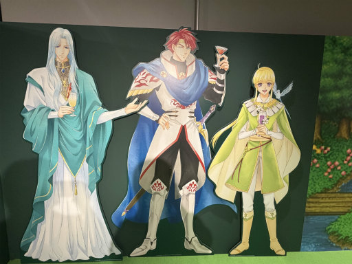 画像ギャラリー No.013のサムネイル画像 / 女王候補の私室や森の湖が渋谷に出現! 歴代守護聖様と30年をたどる「アンジェリーク 30th メモリアルミュージアム」レポート