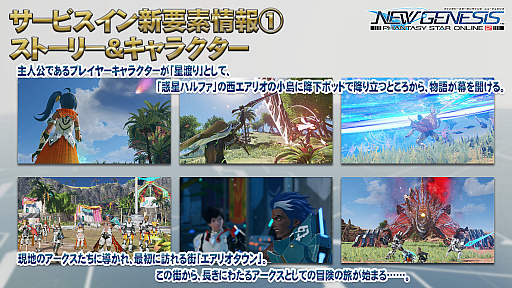 ���������꡼ No.002�Υ���ͥ������ / ��PSO2��NGS�ס�������̤�ʪ����о쥭��饯�����ξ��󤬸���������饯�꤬�ڤ����٥���ޡ�����5��ܤ��ۿ�