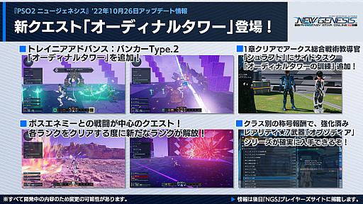 ���������꡼ No.014�Υ���ͥ������ / ��PSO2 �˥塼�����ͥ����ס���MELTY BLOOD: TYPE LUMINA�ɤȤΥ���ܤ�10��5�����顣��٥�����������ξ�²�����