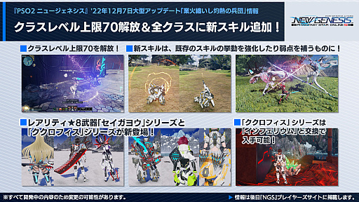 画像ギャラリー No.008のサムネイル画像 / 「PSO2 ニュージェネシス」大型アップデート“業火纏いし灼熱の兵団”最新情報公開。田所あずささんの出演も決まった“シンパシー2023”の詳細も