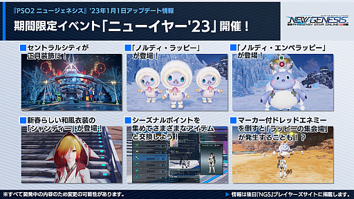 画像ギャラリー No.005のサムネイル画像 / 「NGS」,2023年前半のロードマップを公開。ガンスラッシュを使用する新クラスや“にじさんじ”コラボ,超進化アップデート(仮)などを予定