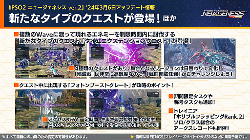 ���������꡼ No.002�Υ���ͥ������ / TV���˥�֤�����˷��� ����������ϲ̡���ݡפȤΥ���ܤ�ȯɽ���줿��PSO2 �˥塼�����ͥ����׸������ȤޤȤᡣ�������פΥ������Ȥ��о�