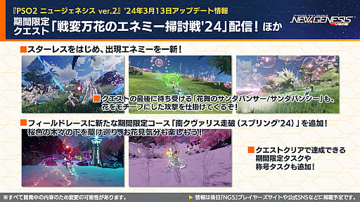 ���������꡼ No.005�Υ���ͥ������ / TV���˥�֤�����˷��� ����������ϲ̡���ݡפȤΥ���ܤ�ȯɽ���줿��PSO2 �˥塼�����ͥ����׸������ȤޤȤᡣ�������פΥ������Ȥ��о�