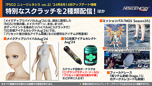 ���������꡼ No.008�Υ���ͥ������ / ��NGS ver.2�׸������ȤޤȤᡣ�ü�ʼ����M.A.R.S.�ʥޥ륹�ˡפ�7��31���˼�����8��ˤϥ͡���쥹���ƥ��˿������ɲ�