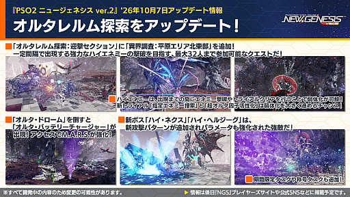 画像ギャラリー No.010のサムネイル画像 / 「PSO2 NGS」公式番組まとめ。10月7日よりレベル上限が125へ開放。新装備カテゴリ「アミュレット」や超高難度「星砕の暴進」Rank.3などの新情報を一挙公開