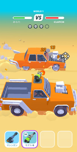 画像ギャラリー No.003のサムネイル画像 / 改造車でタイマンバトル! スマホ向けアクション「Desert Riders」を紹介する「(ほぼ)日刊スマホゲーム通信」第2361回