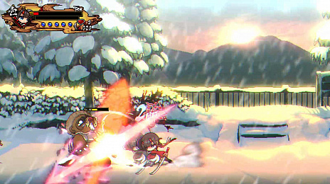 画像ギャラリー No.004のサムネイル画像 / MAGES.による新作ACT「OGRE TALE -鬼譚-」のSteamストアページが公開。性格に難アリな“鬼っこ三姉妹”が桃太郎の討伐に向かう