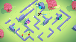 画像ギャラリー No.004のサムネイル画像 / Switch用ソフト「ブーメランヒュー」が本日配信。最大6人でカオスなバトルが楽しめるパーティーゲーム