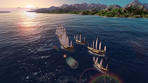 大航海時代をテーマにしたスマホ向けmmorpg Sea Of Dawn の情報がchinajoy で発表 海賊になり略奪も可能