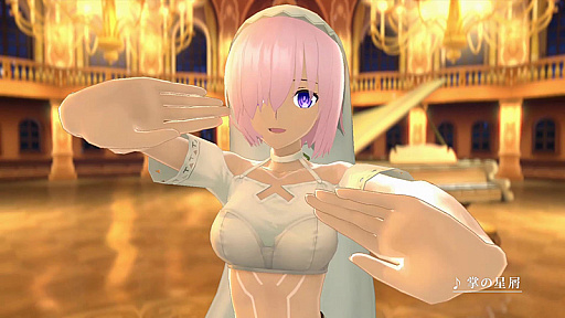 画像ギャラリー No.002のサムネイル画像 / 「FGO Waltz」,アップデートで追加される「アルテラ」をモチーフとした楽曲「掌の星屑」を紹介するショートムービー公開