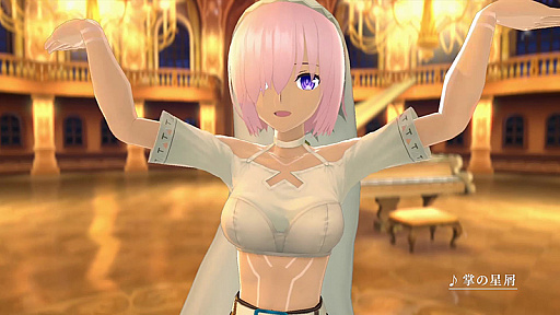 画像ギャラリー No.006のサムネイル画像 / 「FGO Waltz」,アップデートで追加される「アルテラ」をモチーフとした楽曲「掌の星屑」を紹介するショートムービー公開