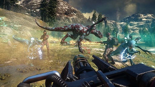 Fps新作 Second Extinction は9月中にアーリーアクセスがスタート 大発生した恐竜ミュータントと戦うシューティングアクション