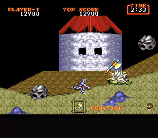 画像ギャラリー No.001のサムネイル画像 / 「auスマートパスプレミアム クラシックゲーム」に“大魔界村”と“レッスルボール”が追加