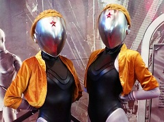 PS版「Atomic Heart」のリリース記念パーティーをレポート。蛇足さんのボスバトル，双子のロボットの来場で大盛り上がり