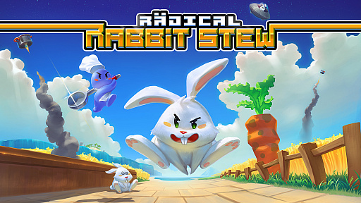 Ps4 Switch用ソフト Radical Rabbit Stew が9月に配信 凶暴なウサギたちを殴ってシチュー鍋に叩き込んでいくパズルアクション