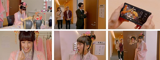 画像ギャラリー No.002のサムネイル画像 / スマホ向けRPG「三国志名将伝」と映画「新解釈・三國志」のコラボによる新CMが公開。山本美月さんが劇中衣装で登場