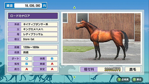 Switch用ソフト ダービースタリオン が本日発売 新種牡馬ロードカナロアやキズナ 3冠馬コントレイルなども参戦