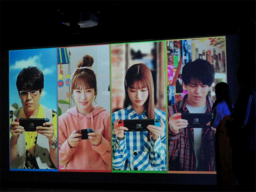 画像ギャラリー No.007のサムネイル画像 / 「ぷよぷよテトリス2」CM発表会レポート。川栄李奈さん,高野 洸さん,生見愛瑠さん,古坂大魔王さんの4人が対戦の楽しさをアピール