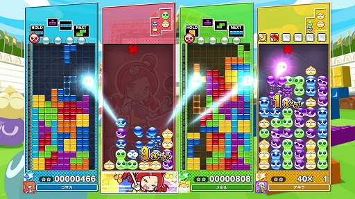 画像ギャラリー No.004のサムネイル画像 / 「ぷよぷよテトリス2」,TVCM“ぷよテトパーティー篇”のメイキング映像が公開