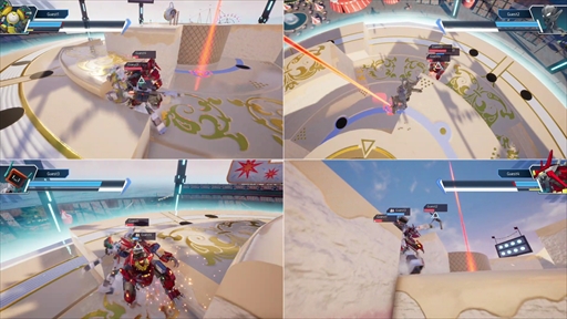 画像ギャラリー No.008のサムネイル画像 / 「オーバーライド 2:スーパーメカリーグ」インプレッション。公式配信の収録現場で“チーム()”と対戦してみた