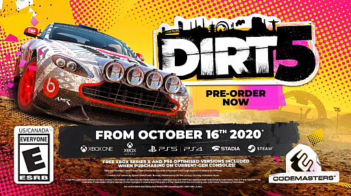 画像(005)「Dirt 5」，自由に遊び場を作れるクリエイトモードの紹介トレイラーが公開。PC / PS4 / Xbox One版は10月16日に発売