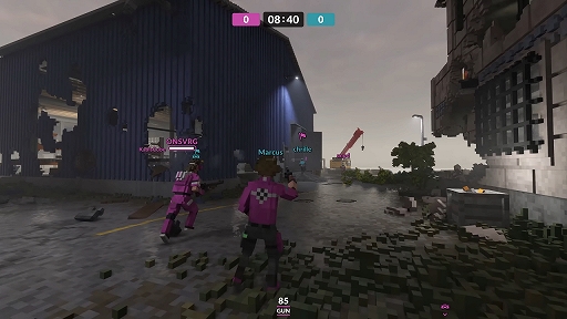 画像ギャラリー No.005のサムネイル画像 / すべてを破壊できるサンドボックス強盗ACT「Teardown」に待望のマルチプレイが実装。3月12日配信予定