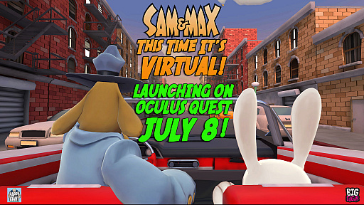 ���������꡼ No.001�Υ���ͥ������ / ��Sam & Max: This Time It��s Virtual!�פ�Oculus Quest���꡼��������7��8����꡼����