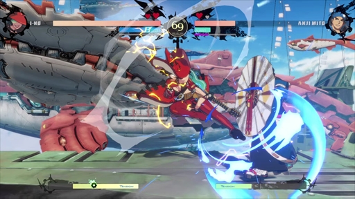 画像ギャラリー No.008のサムネイル画像 / 「GUILTY GEAR -STRIVE-」の第2回オープンβテストが本日スタート。新規プレイアブルキャラのイノと闇慈のインプレッションをお届け