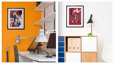 画像ギャラリー No.002のサムネイル画像 / ゲームアート複製画シリーズ“ARC SYSTEM WORKS Art Archives”が発表。第1弾「GUILTY GEAR」2作品のイラストが登場