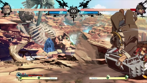 画像ギャラリー No.005のサムネイル画像 / 「GUILTY GEAR -STRIVE-」,ゴールドルイス=ディキンソンのプレイフィールをお届け。シーズンパス所有者は本日夕方頃からプレイ可能に