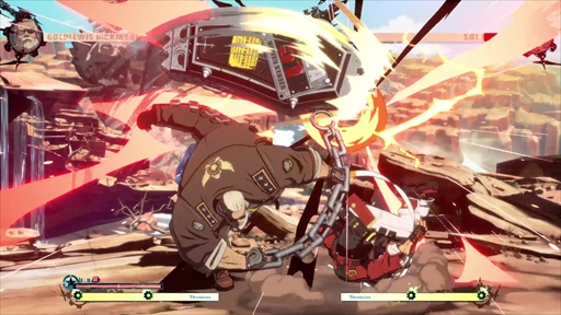 画像ギャラリー No.008のサムネイル画像 / 「GUILTY GEAR -STRIVE-」,ゴールドルイス=ディキンソンのプレイフィールをお届け。シーズンパス所有者は本日夕方頃からプレイ可能に
