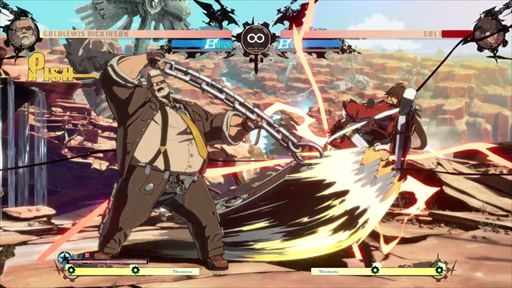画像ギャラリー No.010のサムネイル画像 / 「GUILTY GEAR -STRIVE-」,ゴールドルイス=ディキンソンのプレイフィールをお届け。シーズンパス所有者は本日夕方頃からプレイ可能に