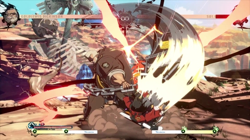 画像ギャラリー No.011のサムネイル画像 / 「GUILTY GEAR -STRIVE-」,ゴールドルイス=ディキンソンのプレイフィールをお届け。シーズンパス所有者は本日夕方頃からプレイ可能に