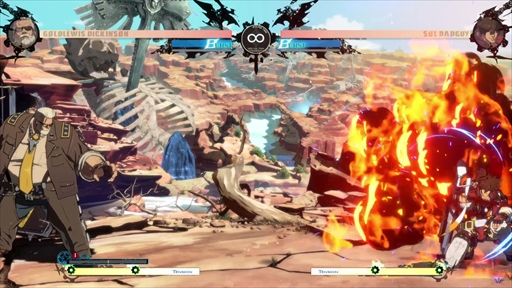 画像ギャラリー No.016のサムネイル画像 / 「GUILTY GEAR -STRIVE-」,ゴールドルイス=ディキンソンのプレイフィールをお届け。シーズンパス所有者は本日夕方頃からプレイ可能に