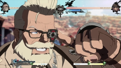 画像ギャラリー No.019のサムネイル画像 / 「GUILTY GEAR -STRIVE-」,ゴールドルイス=ディキンソンのプレイフィールをお届け。シーズンパス所有者は本日夕方頃からプレイ可能に