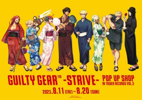 ���������꡼ No.003�Υ���ͥ������ / ��GUILTY GEAR -STRIVE-�פ�POP UP SHOP��8��11�����饿��쥳����3Ź�ޤǳ��š�����֥��ޥ��ɤ�������Twitter�����ڡ����»���