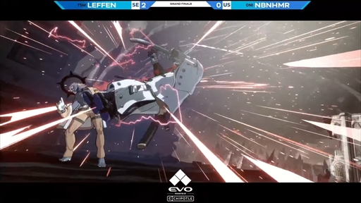 ���������꡼ No.003�Υ���ͥ������ / ��EVO2023�ϡ�GUILTY GEAR -STRIVE-������ͥ����Leffen���ꡣ�ޥ���˳������륹�������ǥ�Υץ������ޡ��������ʥӥå������ȥ�����