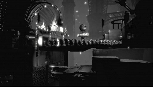 ���������꡼ No.003�Υ���ͥ������ / ��������󥲡����White Shadows�פ���꡼������Υ������������طʤˡ���ͳ�����ƨ��Ԥ�³���륫�饹�ξ�������͸�