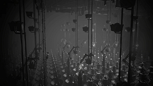 ���������꡼ No.004�Υ���ͥ������ / ��������󥲡����White Shadows�פ���꡼������Υ������������طʤˡ���ͳ�����ƨ��Ԥ�³���륫�饹�ξ�������͸�