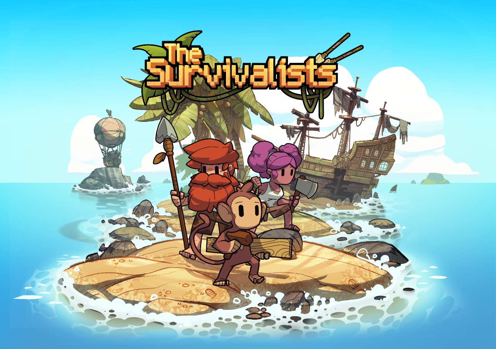 Ps4 Switch向けソフト The Survivalists の日本語版パッケージが10月29日に発売 孤島が舞台のサバイバルサンドボックスゲーム