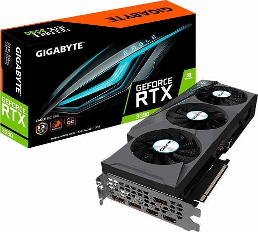 ���������꡼ No.001�Υ���ͥ������ / GIGABYTE����3090��ܥ����ɷ�2���ʤ�9���ȯ�䡣4ǯ�ݾڥ�ǥ뤢��