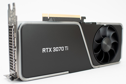 「GeForce RTX 3070 Ti Founders Edition」レビュー。シェーダ増強とGDDR6X採用でRTX 3070を1割程度上回るが消費電力も大きい