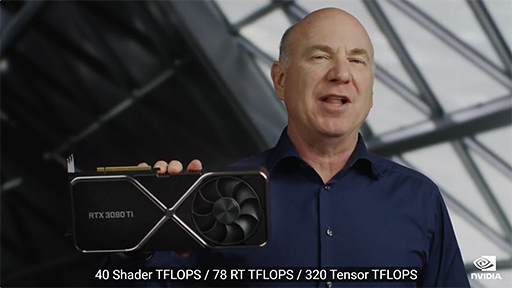 ꡼ No.003Υͥ / NVIDIA40 TFLOPSκǾGPUGeForce RTX 3090 Tiפȯɽ