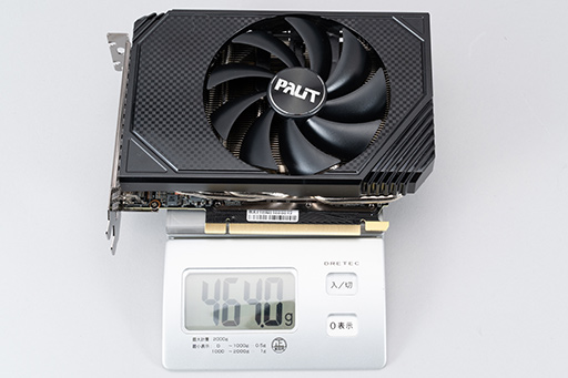 Palit製RTX 3050搭載カード「GeForce RTX 3050 StormX OC」レビュー。5