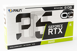 画像集#020のサムネイル/Palit製RTX 3050搭載カード「GeForce RTX 3050 StormX OC」レビュー。5〜6万円台で買えるGeForce RTX 30シリーズとして魅力的