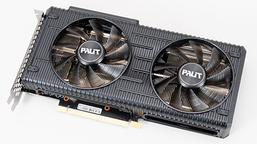 Palitの「GeForce RTX 3060 Dual OC」は，NVIDIA GeForce GTX 1060