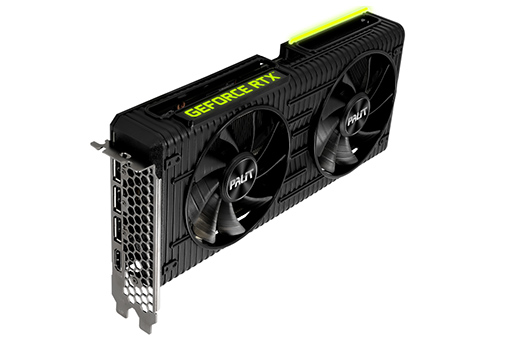 Palitの「GeForce RTX 3060 Dual OC」は,NVIDIA GeForce GTX 1060