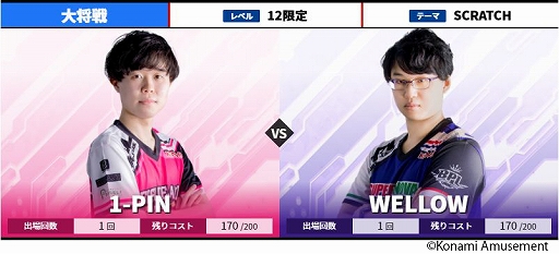 ꡼ No.007 | BEMANI PRO LEAGUE 2021פ612˳롣ȤΥ˥塼»