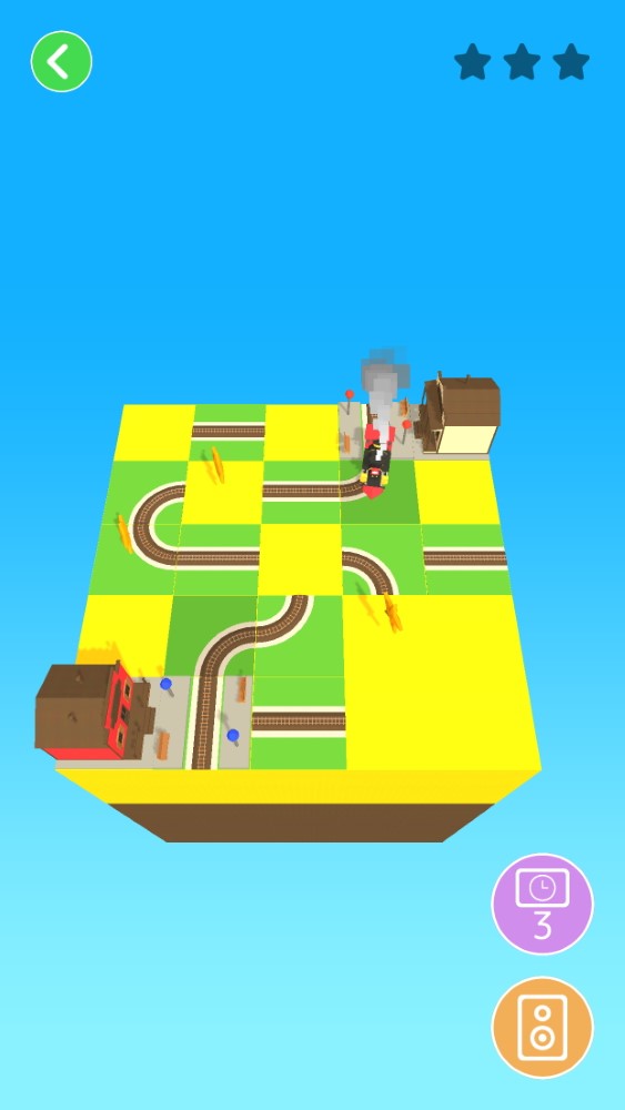 画像集/レールをスライドさせるパズルゲーム「Sliding Rails」が配信開始