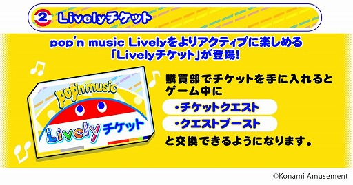 ꡼ No.003 | pop'n music LivelyפǡLively1ǯǰסɤ